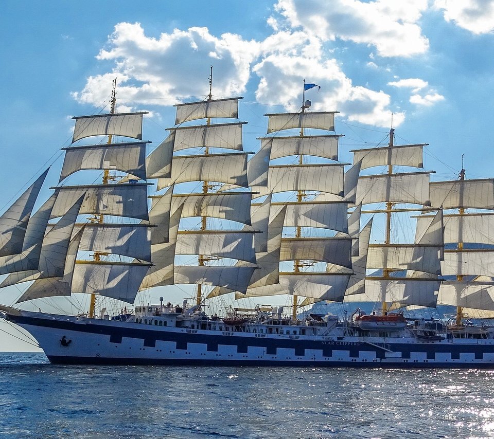 Обои корабли, корабль, мачты, паруса, парусники, ships, ship, mast, sails, sailboats разрешение 2048x1154 Загрузить