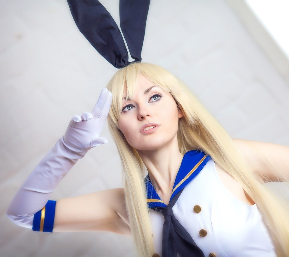 Обои поза, диван, блонд, хорошенькая, косплей, kantai collection, shimakaze, rabbit ears, pose, sofa, blonde, pretty, cosplay разрешение 5616x3744 Загрузить