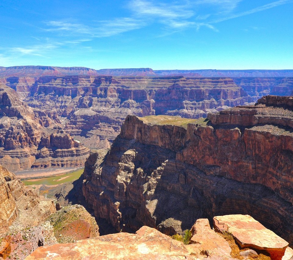 Обои горы, скалы, закат, каньон, сша, ущелье, аризона, grand canyon national park, гранд каньон, the grand canyon, mountains, rocks, sunset, canyon, usa, gorge, az разрешение 2048x1360 Загрузить