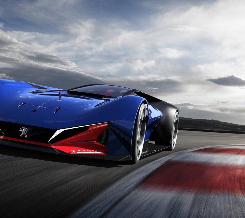 Обои peugeot, concept, гоночный, racing разрешение 5120x2880 Загрузить