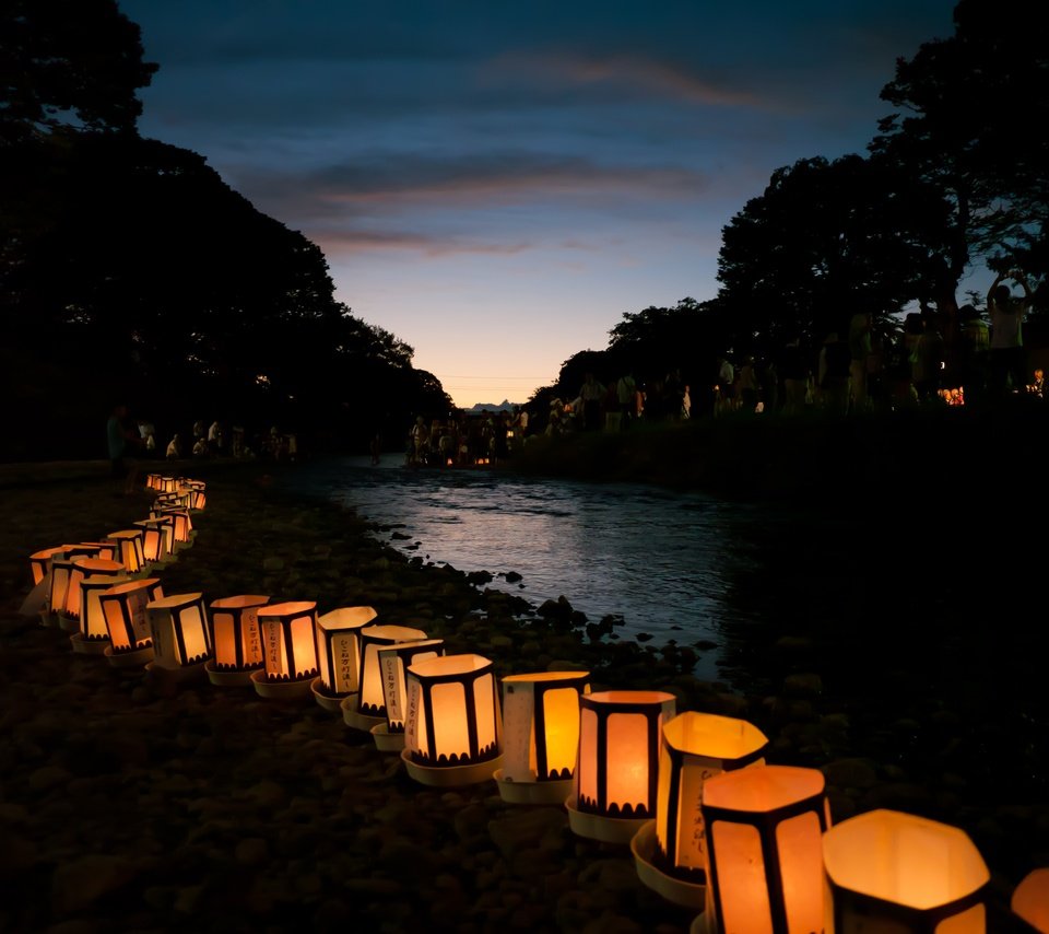 Обои ночь, япония, фонарь, праздник фонарей, канто мацури, традиции, night, japan, lantern, the lantern festival, kanto matsuri, tradition разрешение 4000x3000 Загрузить