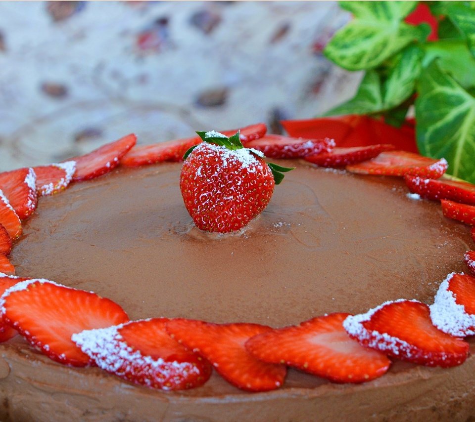 Обои клубника, ягоды, сладкое, торт, десерт, пирог, strawberry, berries, sweet, cake, dessert, pie разрешение 3006x1872 Загрузить