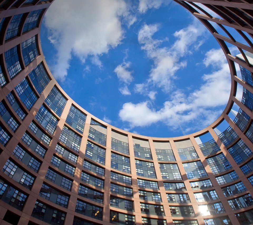 Обои здание, франция, страсбург, европейский парламент, the building, france, strasbourg, the european parliament разрешение 1920x1080 Загрузить