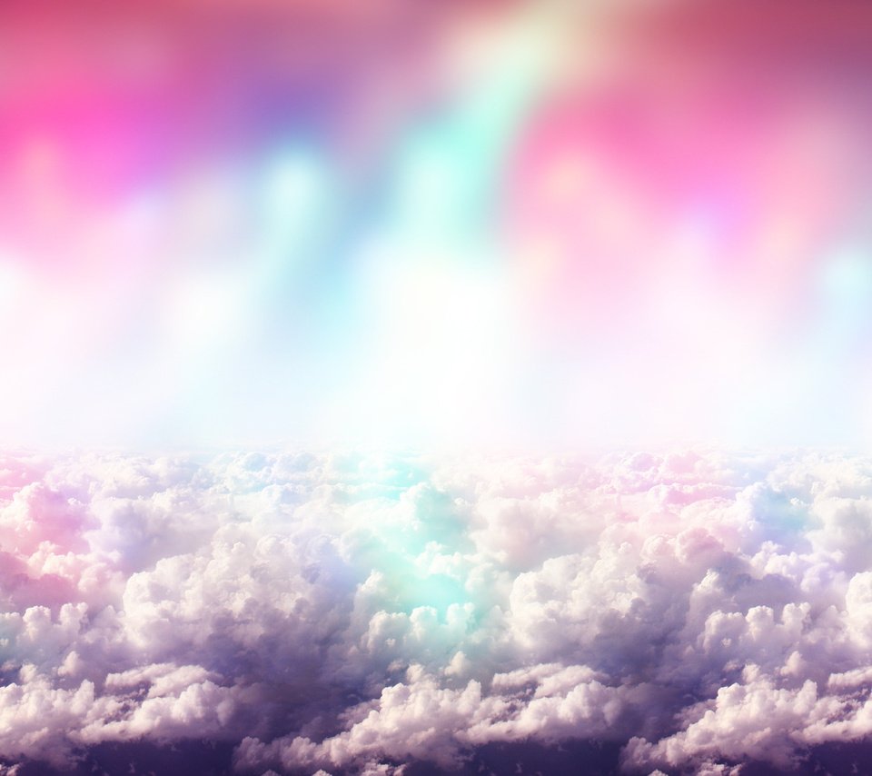 Обои небо, облака, цветное небо, the sky, clouds, colored sky разрешение 2560x1600 Загрузить