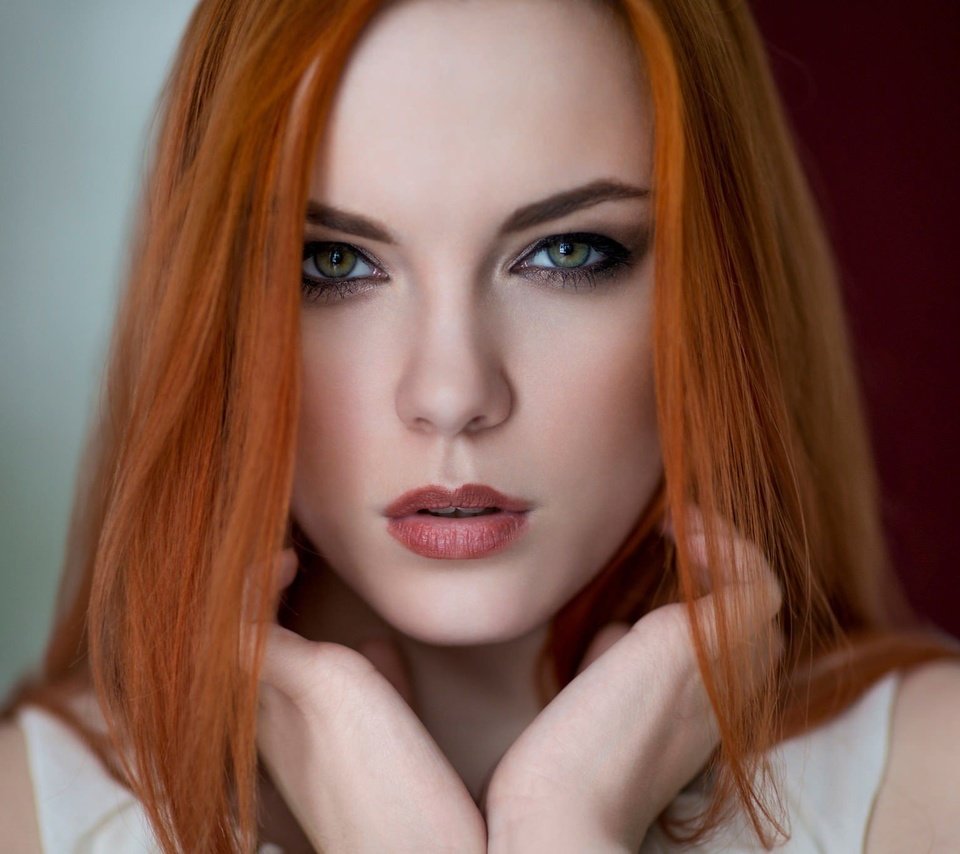 Обои девушка, портрет, рыжая, модель, лицо, зара axeronias, girl, portrait, red, model, face, zara axeronias разрешение 2048x1365 Загрузить