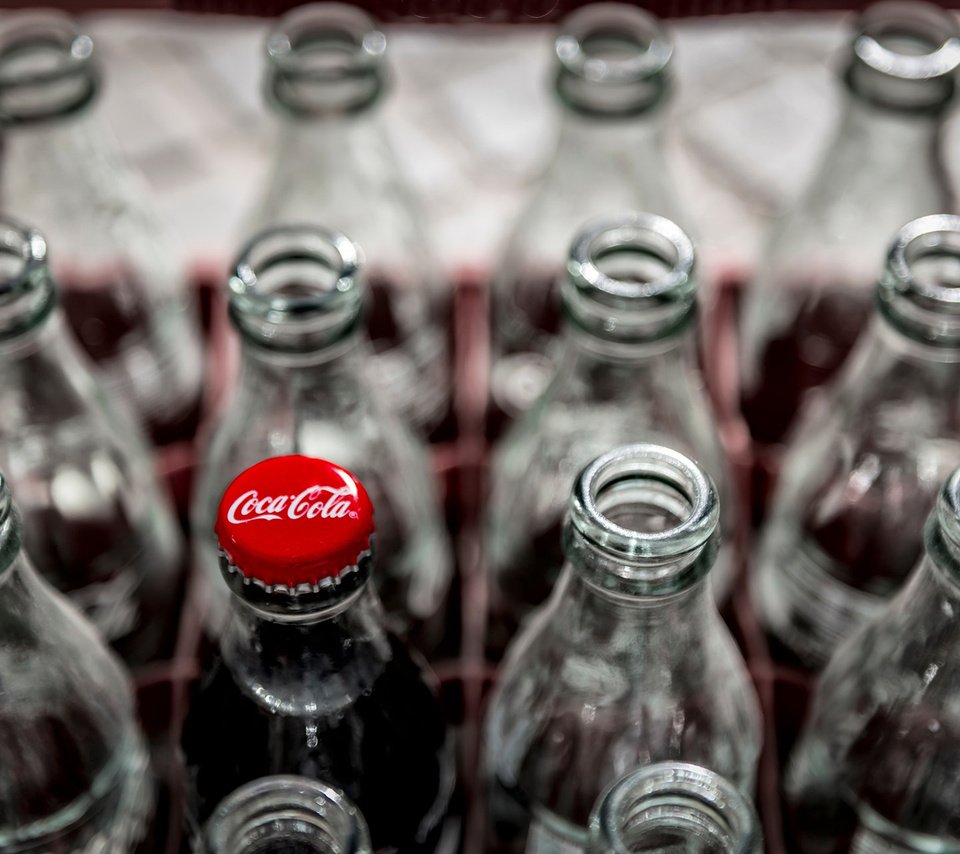 Обои макро, напиток, бутылки, кока-кола, macro, drink, bottle, coca-cola разрешение 1920x1200 Загрузить