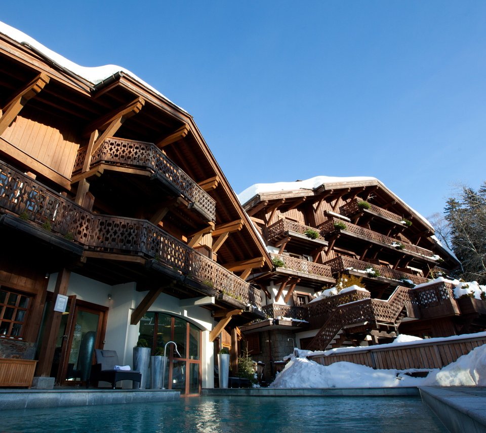 Обои город, дома, курорт, франция, куршевель, the city, home, resort, france, courchevel разрешение 4762x3175 Загрузить