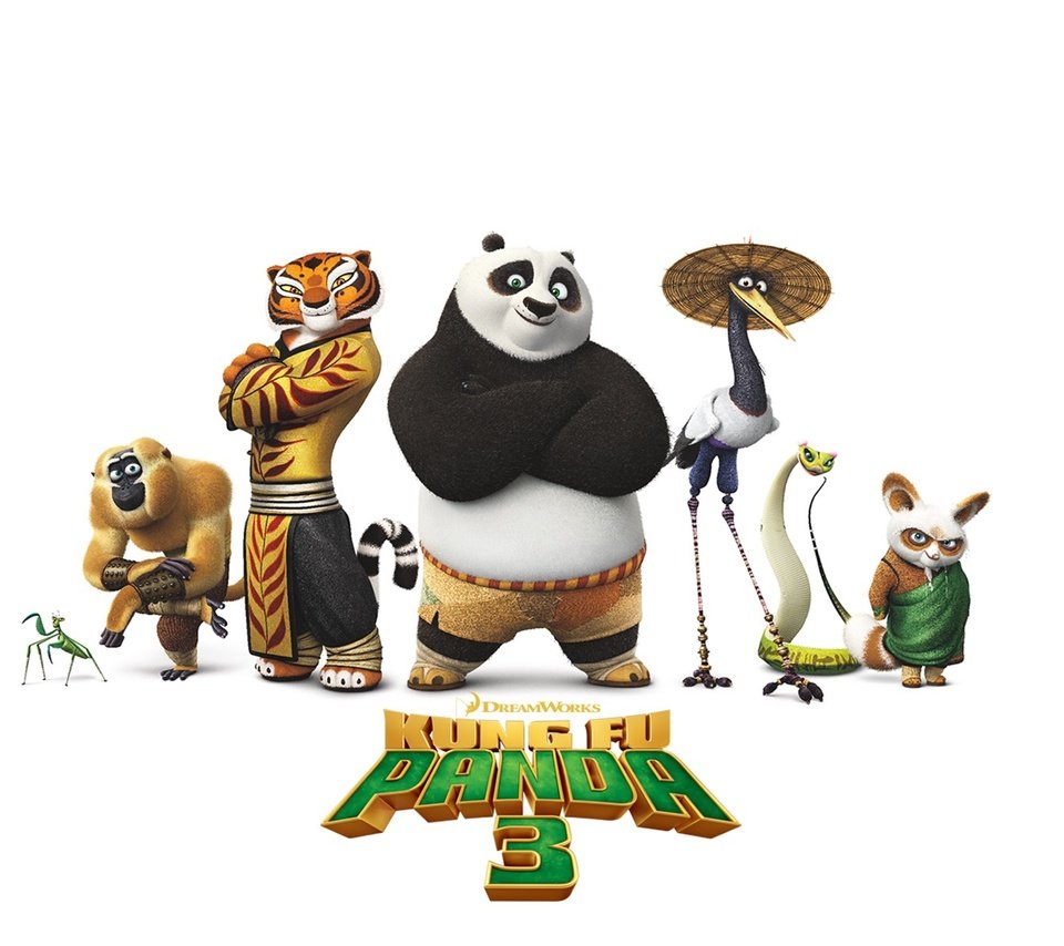 Обои панда, мультфильм, плакат, кун-фу панда, panda, cartoon, poster, kung fu panda разрешение 1920x1200 Загрузить