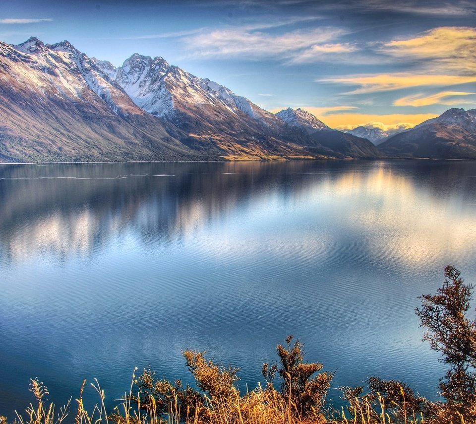 Обои небо, облака, озеро, горы, новая зеландия, куинстаун, озеро мок, the sky, clouds, lake, mountains, new zealand, queenstown, lake of the ioc разрешение 2048x1367 Загрузить