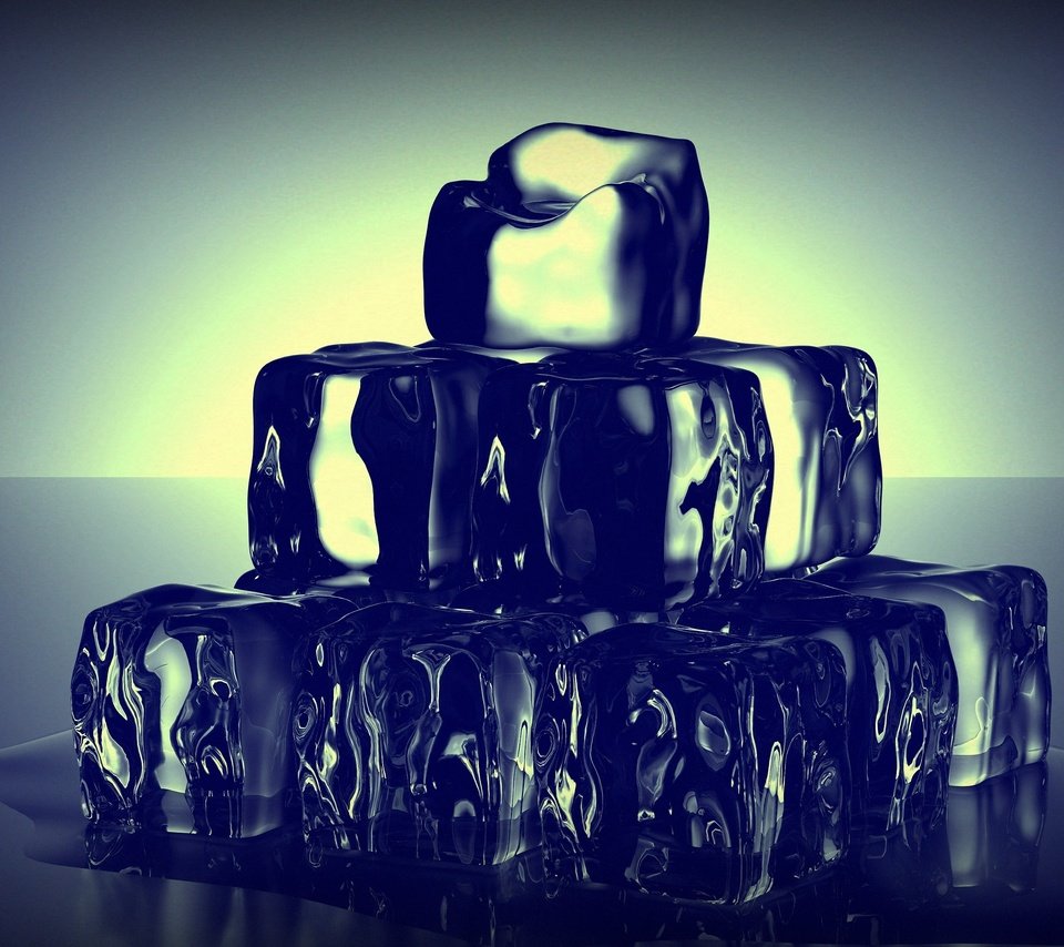Обои вода, лёд, кубики льда, water, ice, ice cubes разрешение 3840x2160 Загрузить