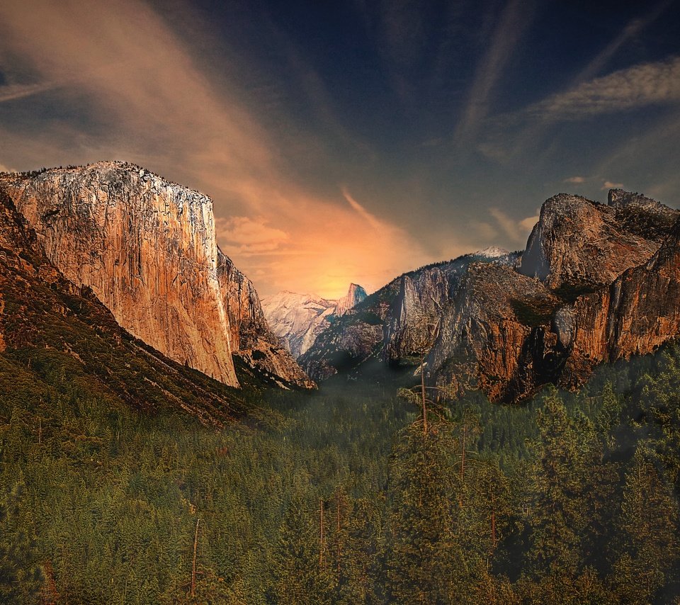 Обои горы, природа, йосемитский национальный парк, mountains, nature, yosemite national park разрешение 3699x2286 Загрузить