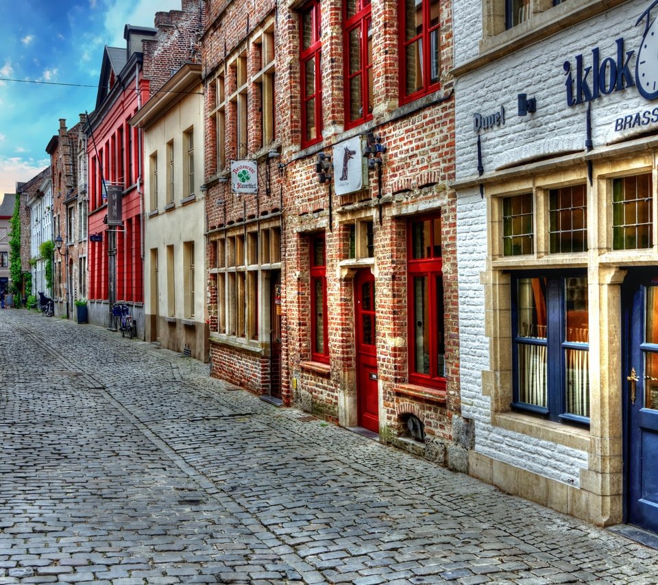 Обои улица, здания, бельгия, гент, street, building, belgium, ghent разрешение 4512x3000 Загрузить