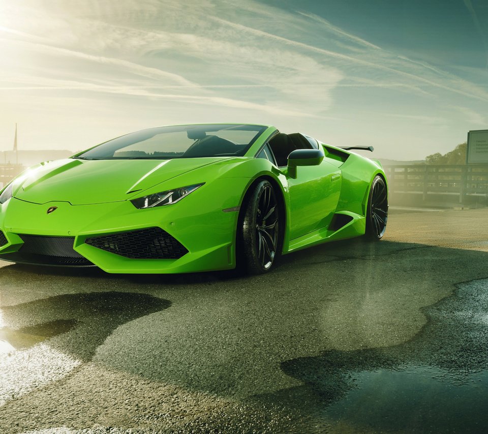 Обои ламборгини, huracan, spyder, novitec-n-largo, lamborghini, novitec n-largo разрешение 4096x2304 Загрузить