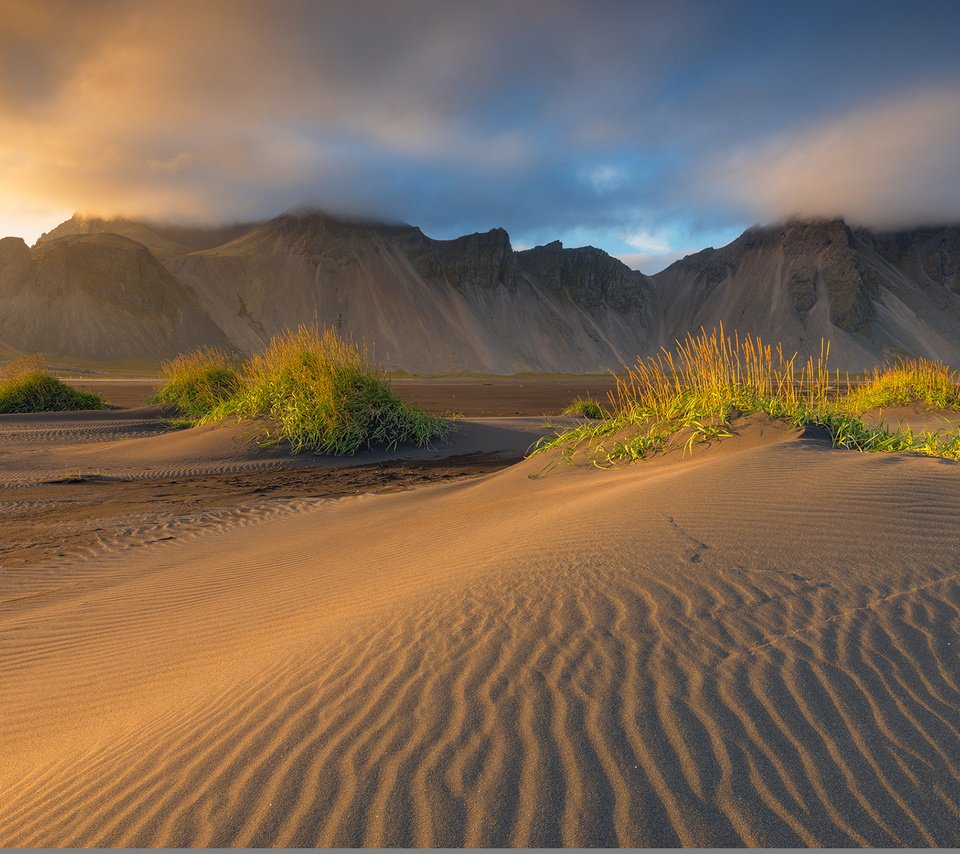 Обои природа, пейзаж, песок, пустыня, дюны, nature, landscape, sand, desert, dunes разрешение 1920x1200 Загрузить