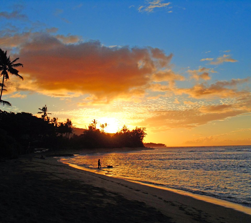 Обои закат, море, пляж, тропики, 5, sunset, sea, beach, tropics разрешение 5184x3888 Загрузить