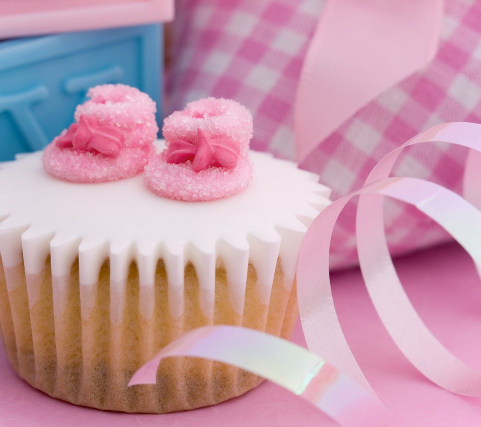 Обои ленточка, день рождения, кекс, крем, ribbon, birthday, cupcake, cream разрешение 7480x4986 Загрузить