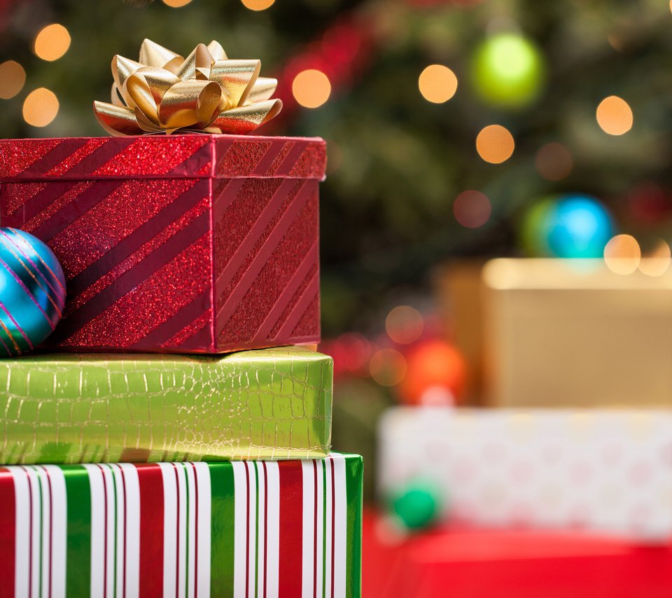 Обои новый год, подарки, рождество, new year, gifts, christmas разрешение 3840x2400 Загрузить