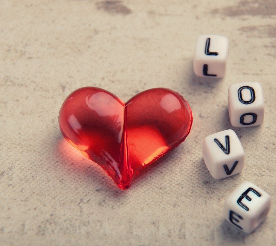 Обои сердечко, буквы, сердце, кубики, любовь, влюбленная, heart, letters, cubes, love разрешение 2880x1800 Загрузить