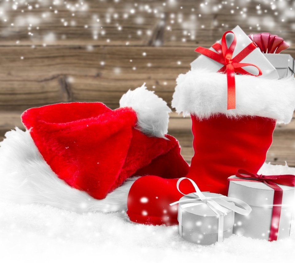 Обои новый год, подарки, рождество, сапог, new year, gifts, christmas, boots разрешение 2880x1800 Загрузить