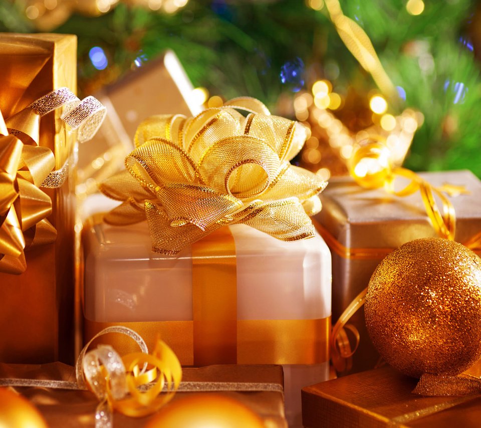 Обои новый год, подарки, рождество, декор, new year, gifts, christmas, decor разрешение 1920x1200 Загрузить