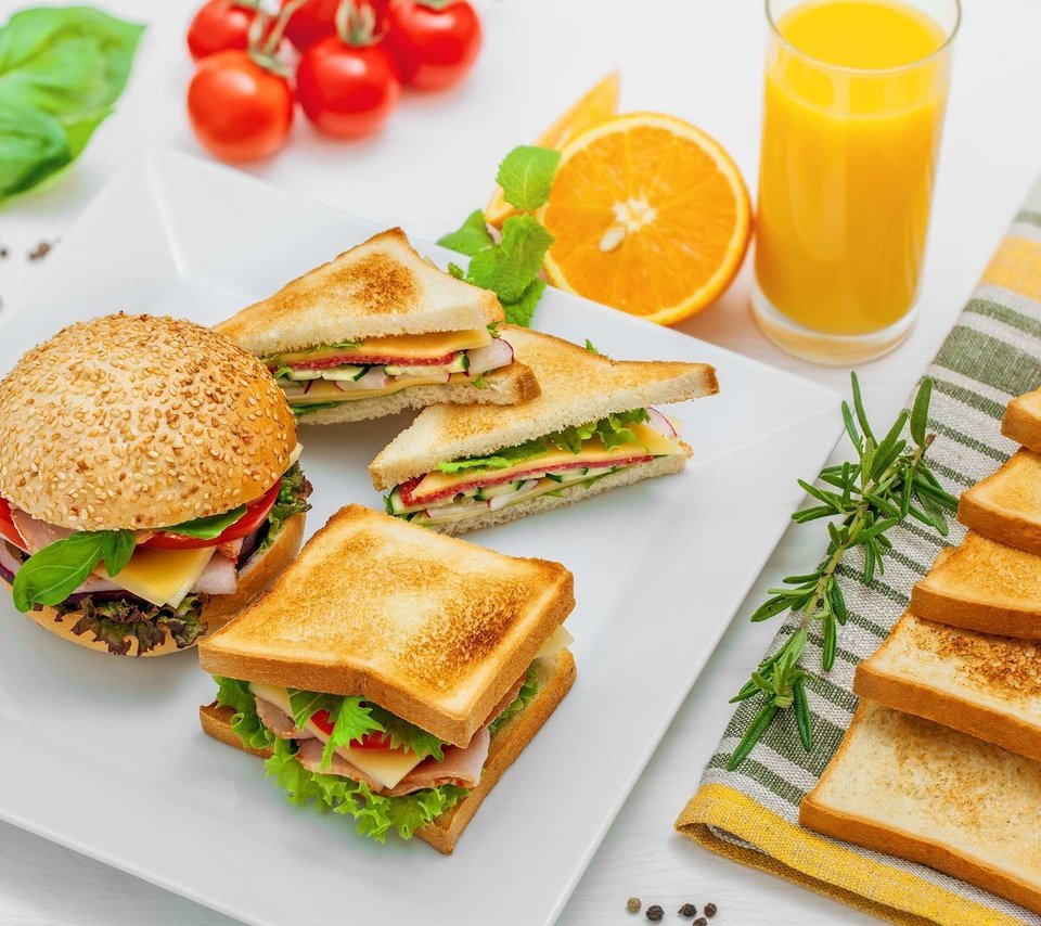 Обои мята, бутерброд, сыр, помидор, салат, сок, сэндвич, розмарин, mint, sandwich, cheese, tomato, salad, juice, rosemary разрешение 2500x1668 Загрузить