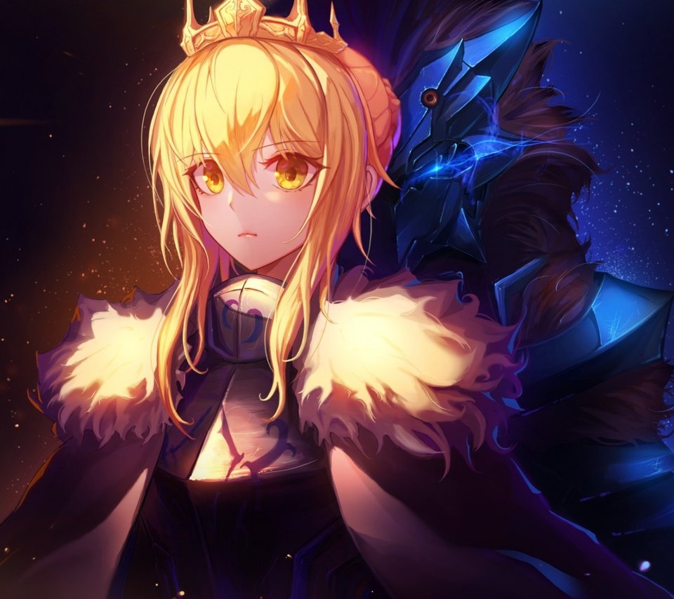 Обои аниме, манга, fate, сабля, novel, artoria pendragon, grand order, inho song, anime, manga, saber разрешение 1920x1200 Загрузить