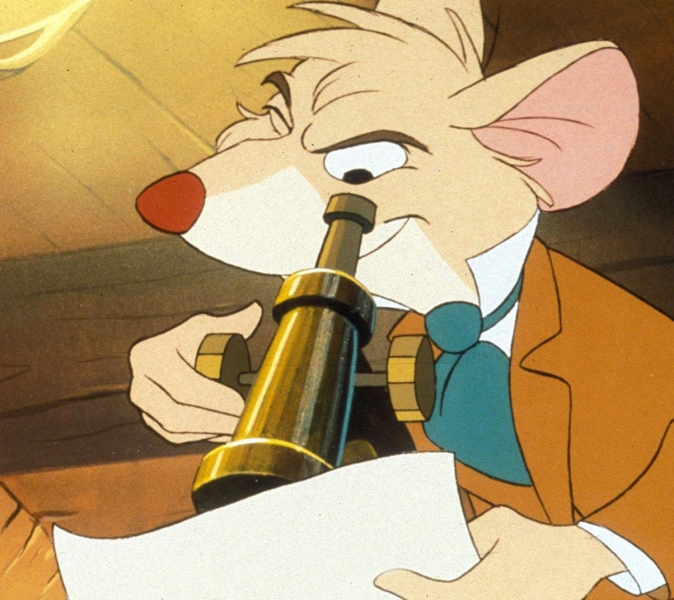 Скачать обои мультфильм, великий мышиный сыщик, the great mouse detective,  cartoon разрешение 960x854 #252133