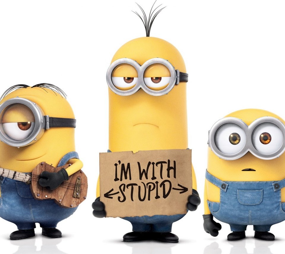 Обои мультфильм, миньоны, cartoon, minions разрешение 3840x2160 Загрузить