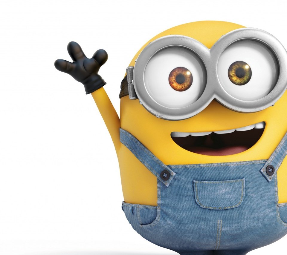 Обои мультфильм, униформа, миньон, миньоны, cartoon, uniform, minion, minions разрешение 3840x2160 Загрузить