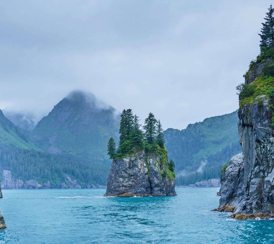 Обои сша, аляска, kenai fjords national park, usa, alaska разрешение 4193x2359 Загрузить