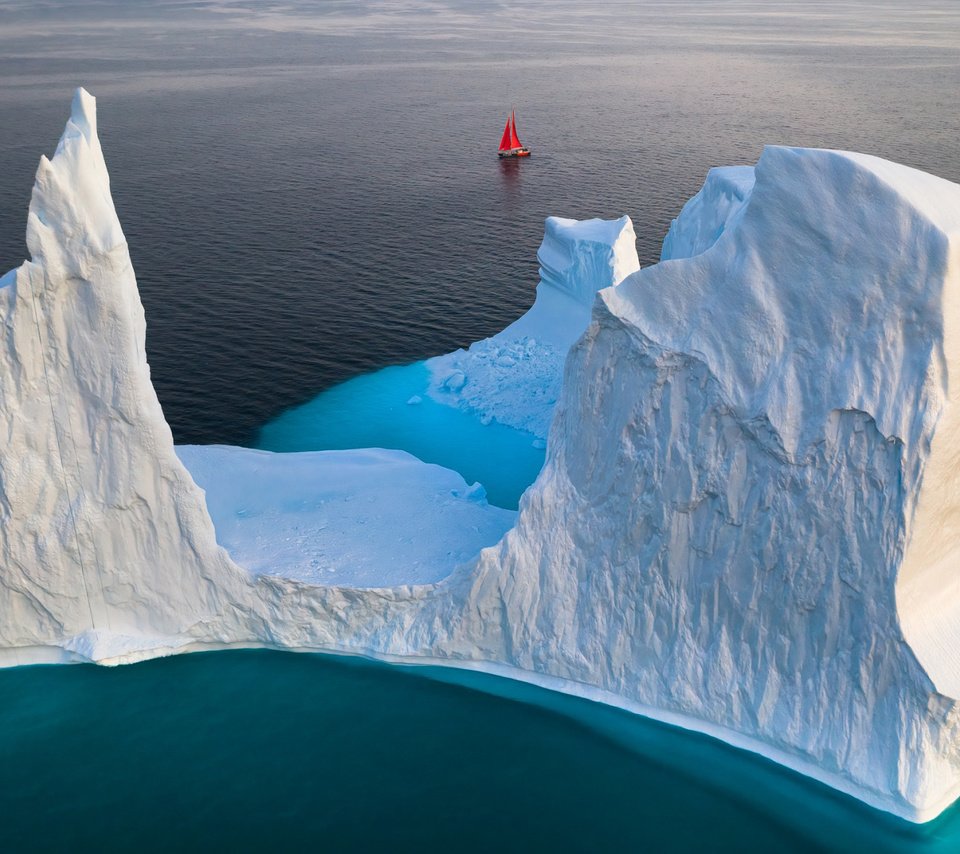 Обои парусник, айсберг, гренландия, gerald macua, sailboat, iceberg, greenland разрешение 2112x1188 Загрузить