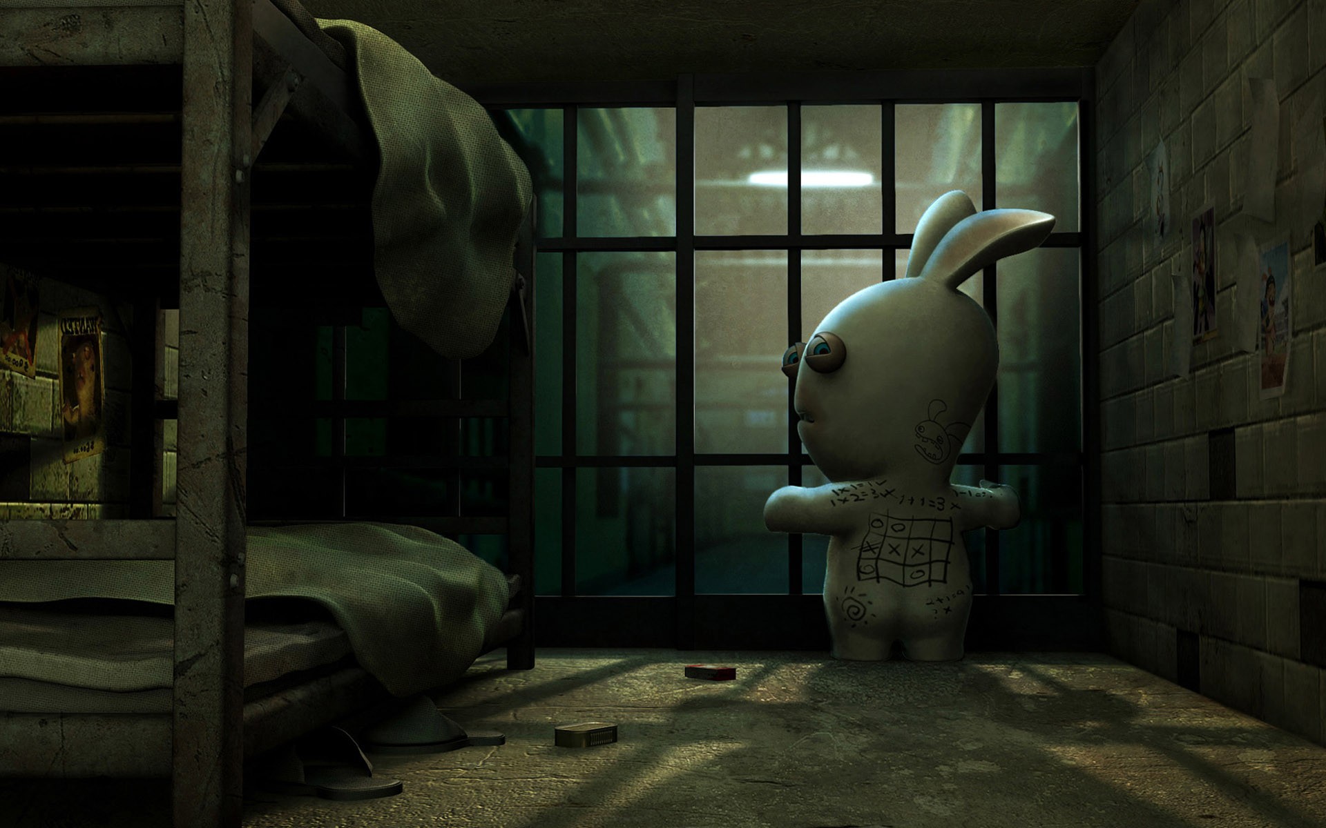 Обои кролик, тюрьма, камера, rabbit, prison, camera разрешение 1920x1200 Загрузить