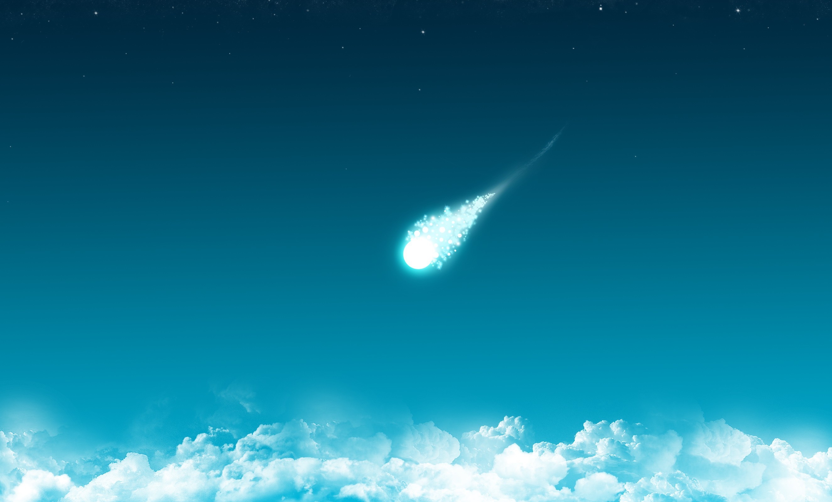 Обои облака, синий, минимализм, комета, clouds, blue, minimalism, comet разрешение 2650x1600 Загрузить