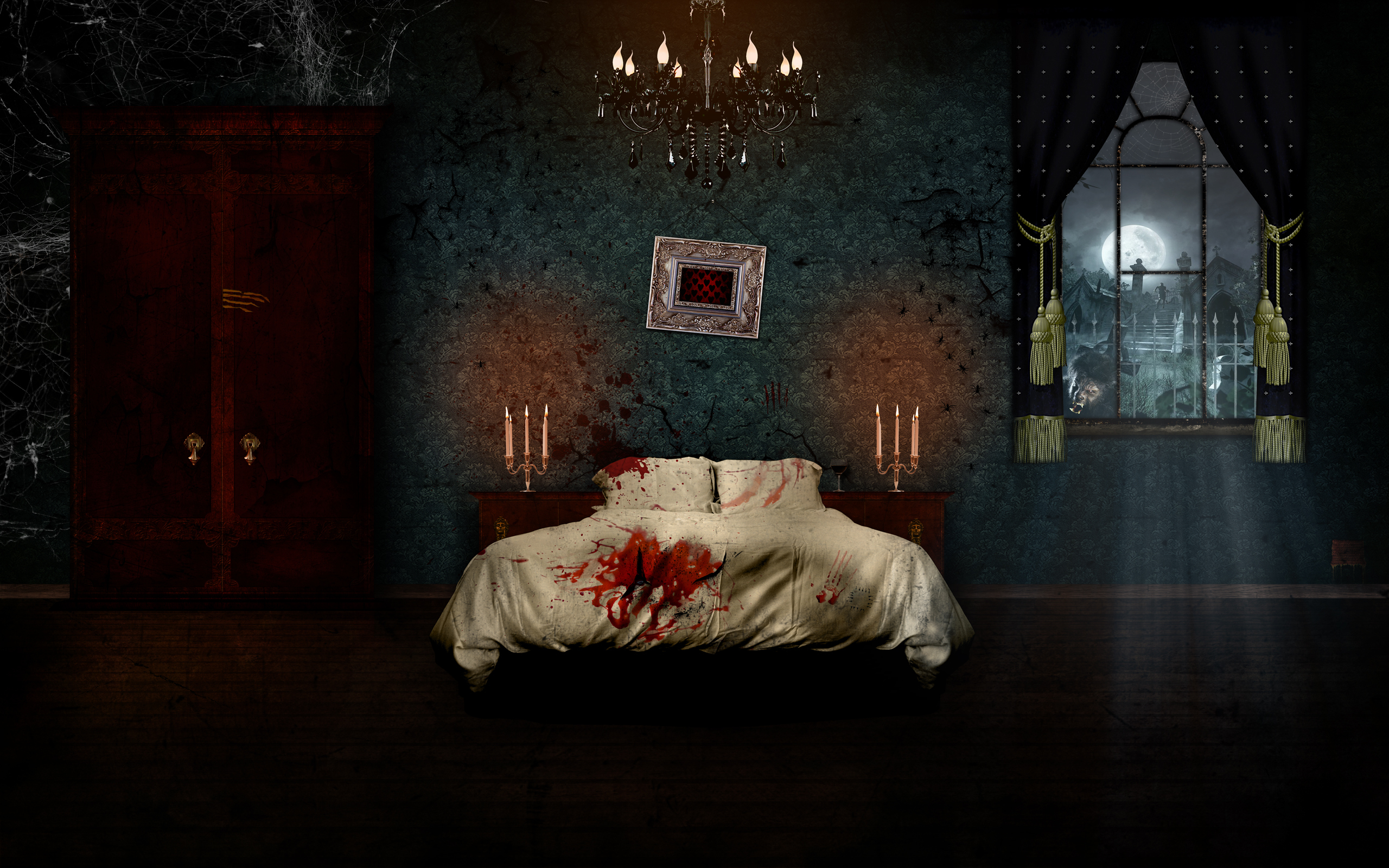 Ужасный ночной. Дом страхов House of Fears (2007). Комната страха хоррор Хаус. Мрачная комната.