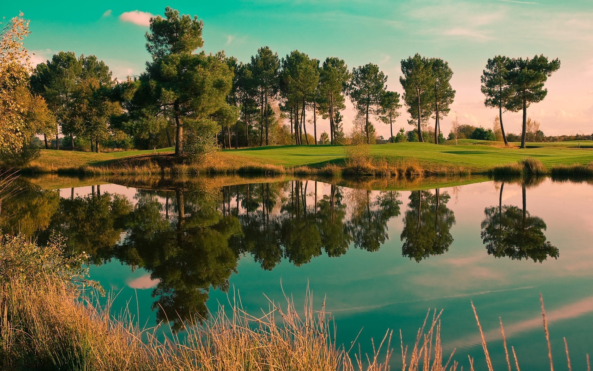 Зеленые озера Литва