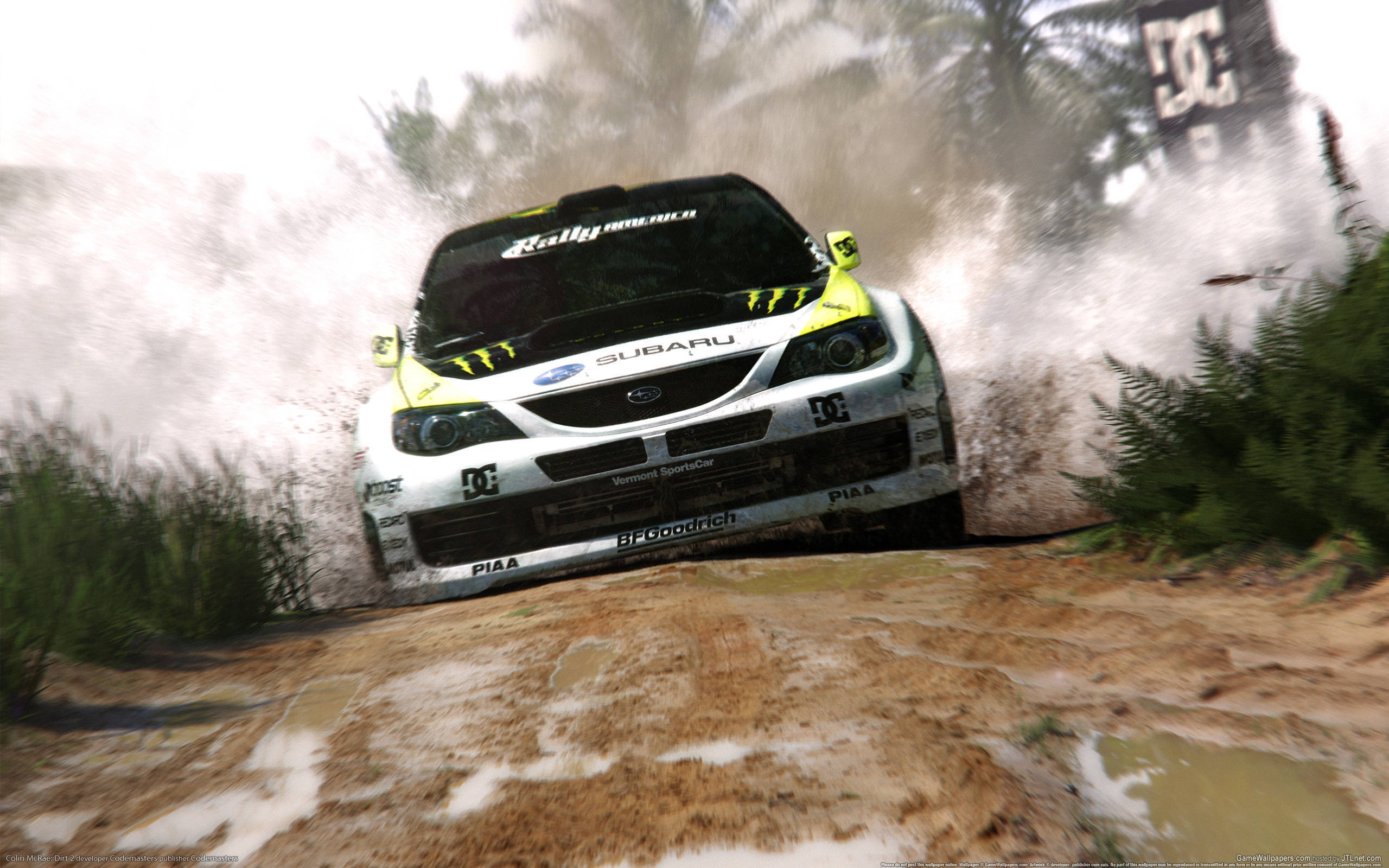 Скачать обои игры, colin mcrae dirt 2, субару, game, subaru разрешение  480x272 #4752