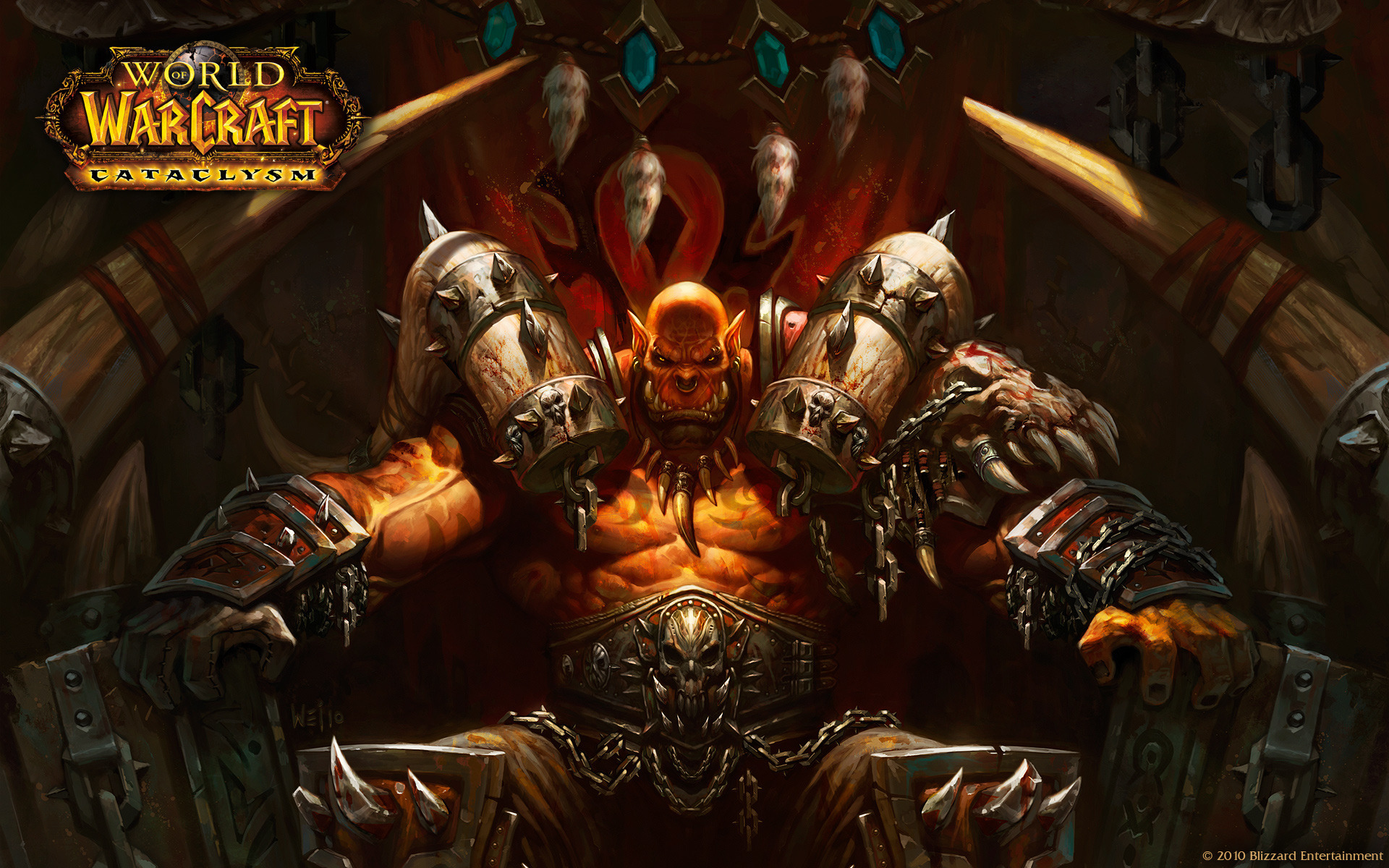 Обои близзард, гордость орды, гаррош адский крик, blizzard, pride of the horde, garrosh hellscream разрешение 1920x1200 Загрузить