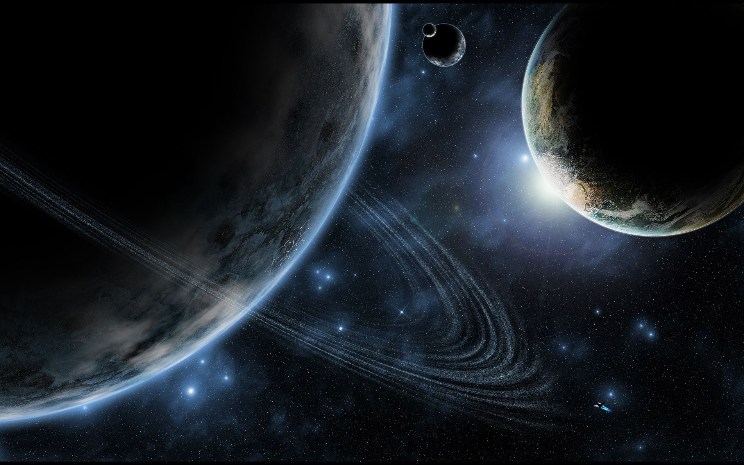 Обои солнечное затмение планета картинки на рабочий стол на тему Космос - скачать скачать