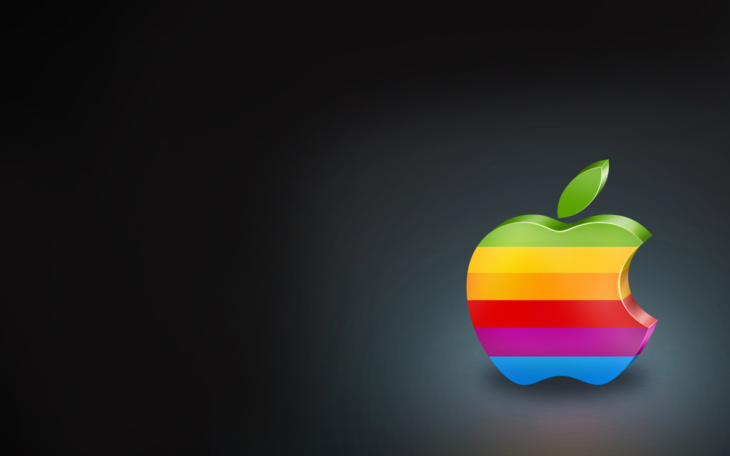 Обои минимализм, яркий, эппл, minimalism, bright, apple разрешение 2560x1600 Загрузить