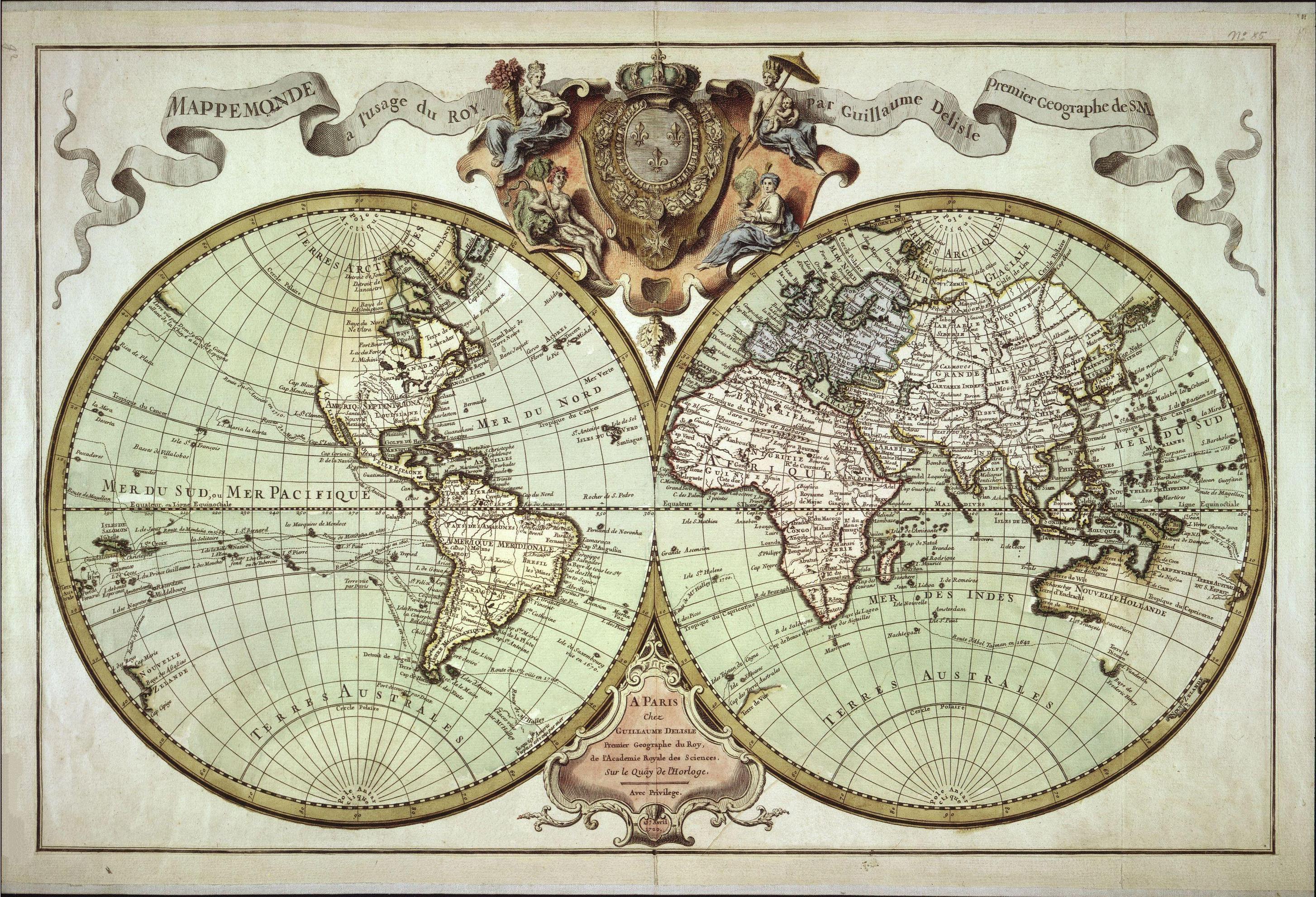 Картинки для печати высокое разрешение. Старинные географические карты. Старая морская карта.