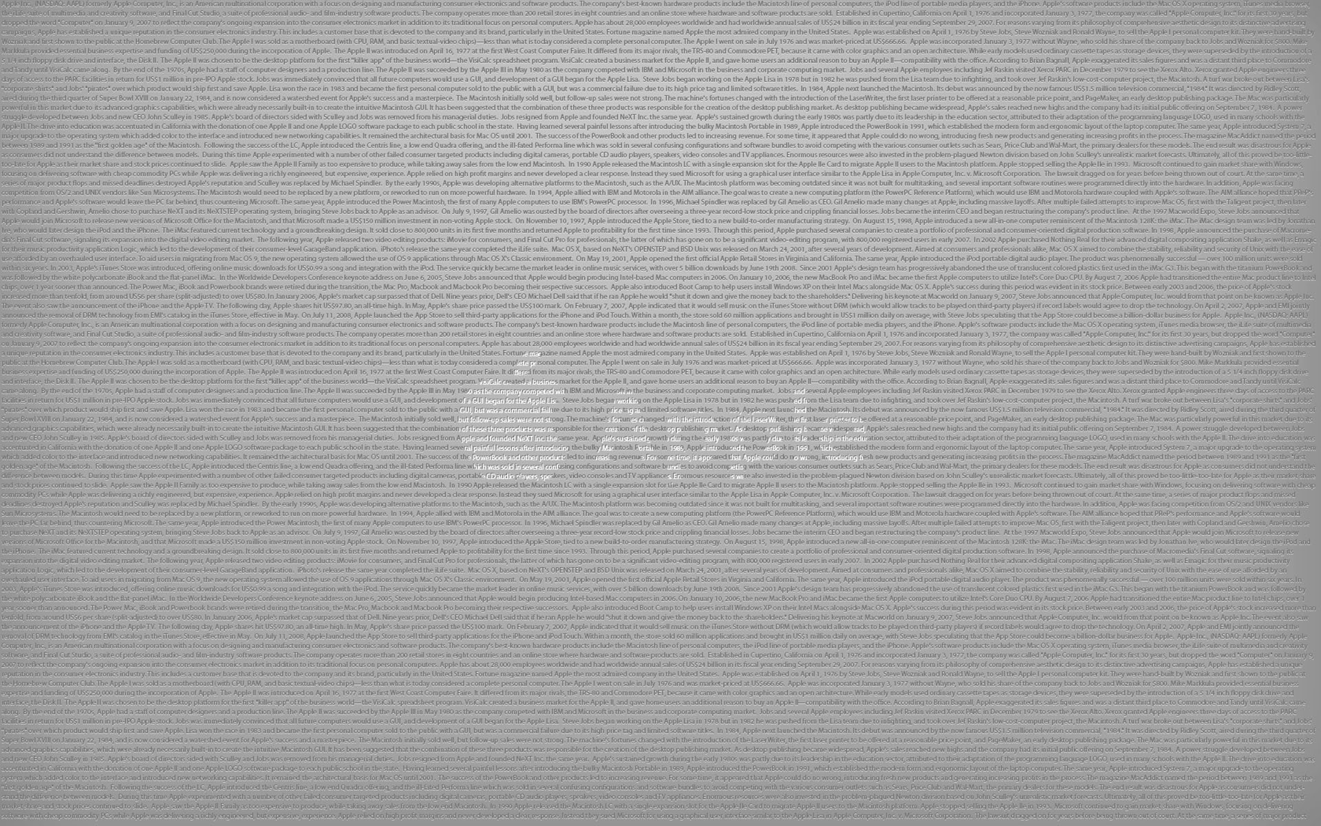 Обои серый, надписи, эппл, grey, labels, apple разрешение 1920x1200 Загрузить