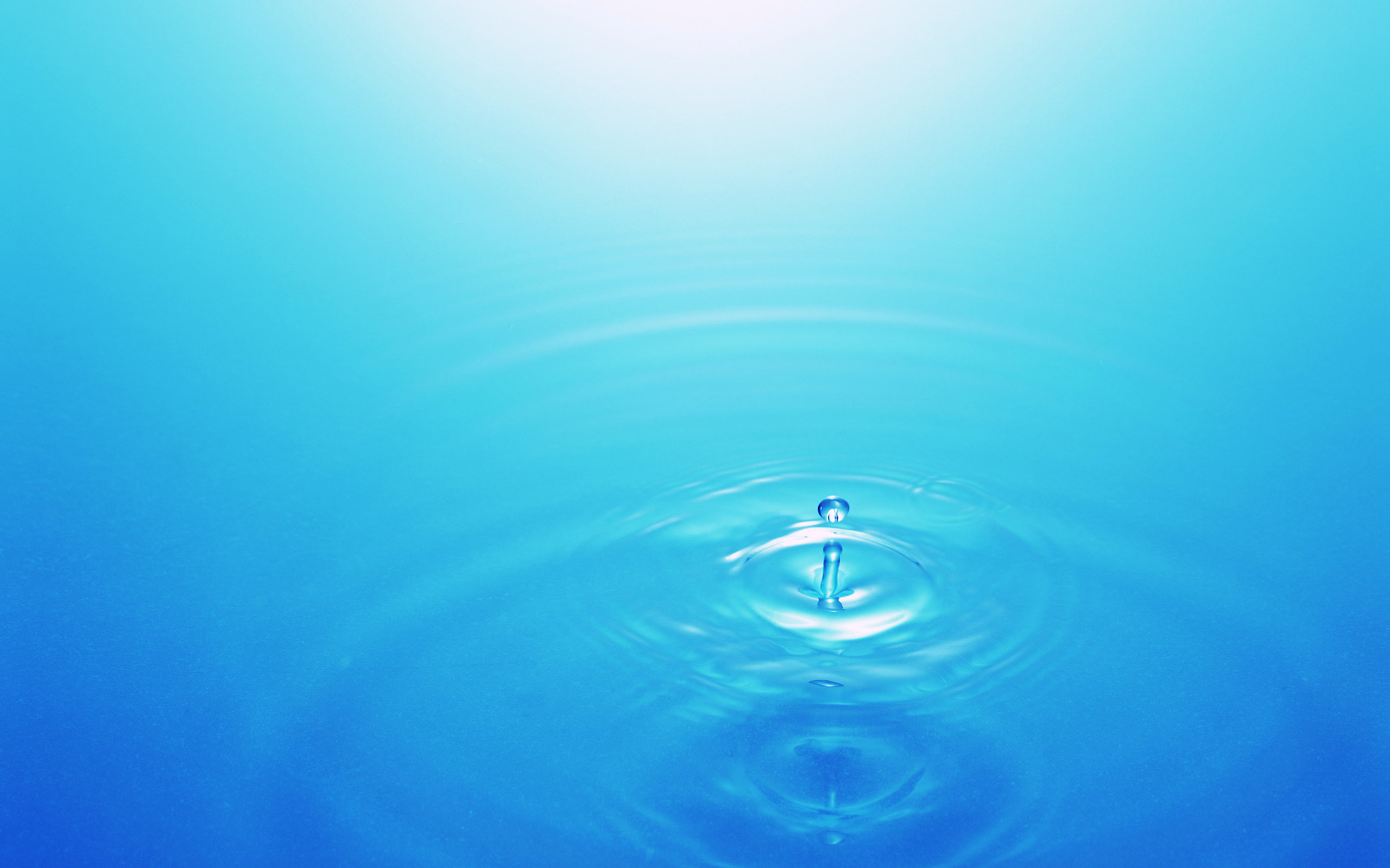 Обои вода, капля, круги, water, drop, circles разрешение 2560x1600 Загрузить