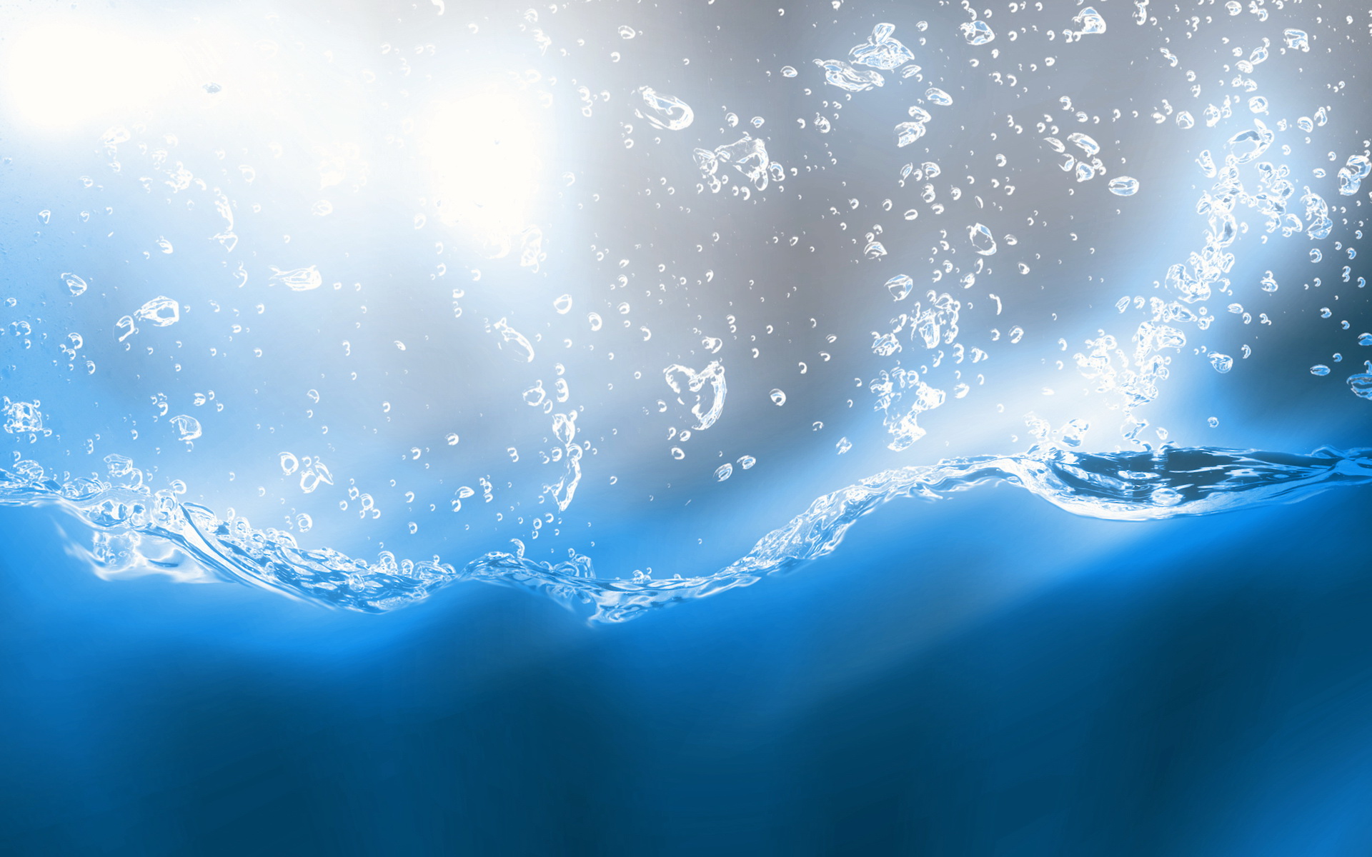 Обои вода, синий, пузыри, water, blue, bubbles разрешение 1920x1200 Загрузить