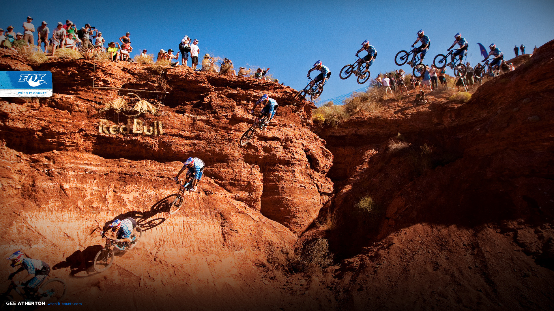 Обои полет, скорость, байк, маунтин байк, экстремальный вид спорт, flight, speed, bike, mountain bike разрешение 1920x1080 Загрузить