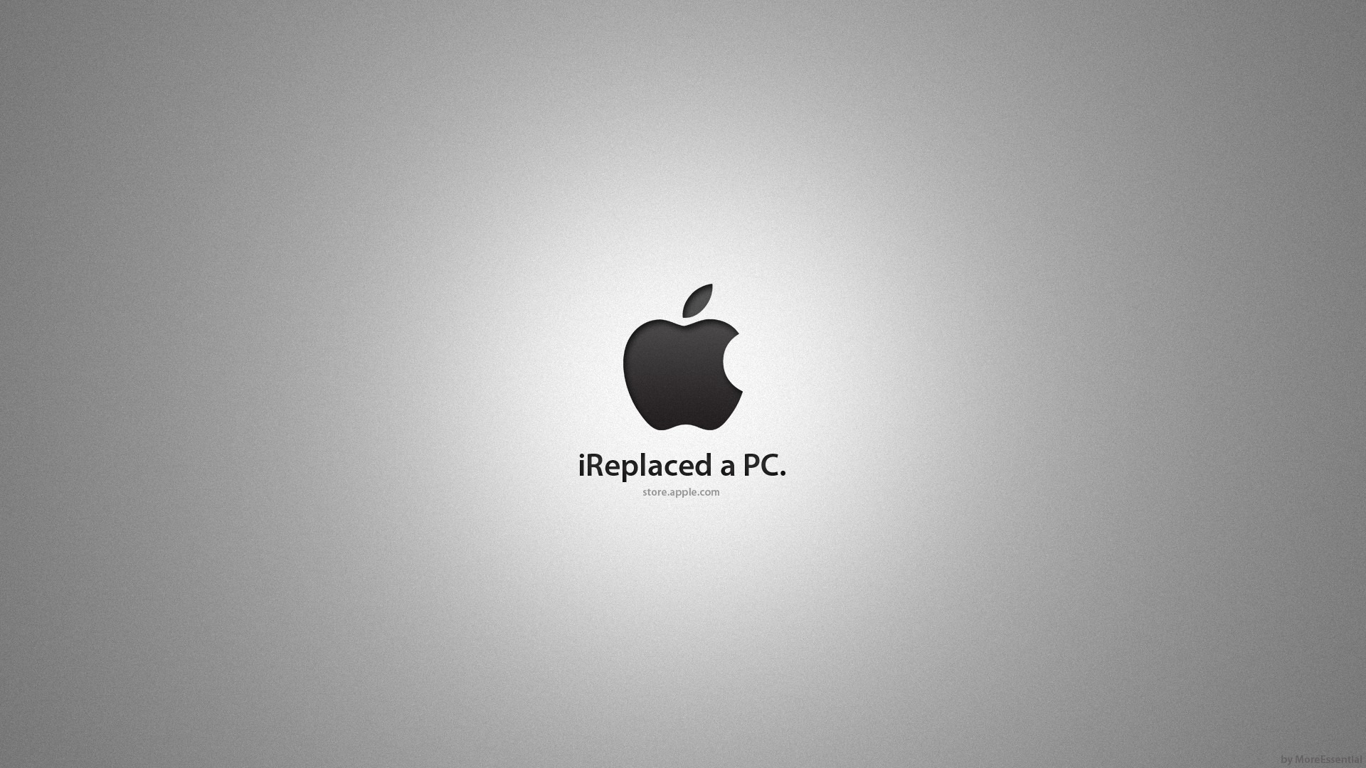 Обои мак, лого, ireplaced a pc, эппл, mac, logo, apple разрешение 1920x1080 Загрузить