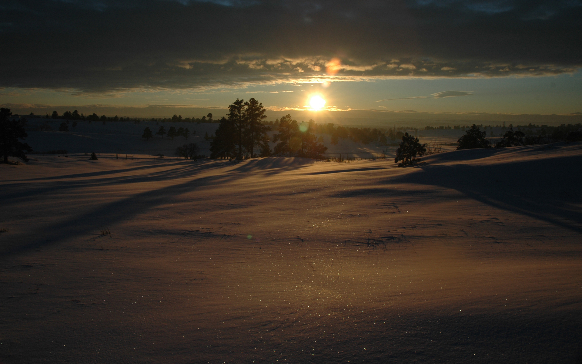 Обои солнце, снег, зима, фото, пейзажи, the sun, snow, winter, photo, landscapes разрешение 1920x1200 Загрузить