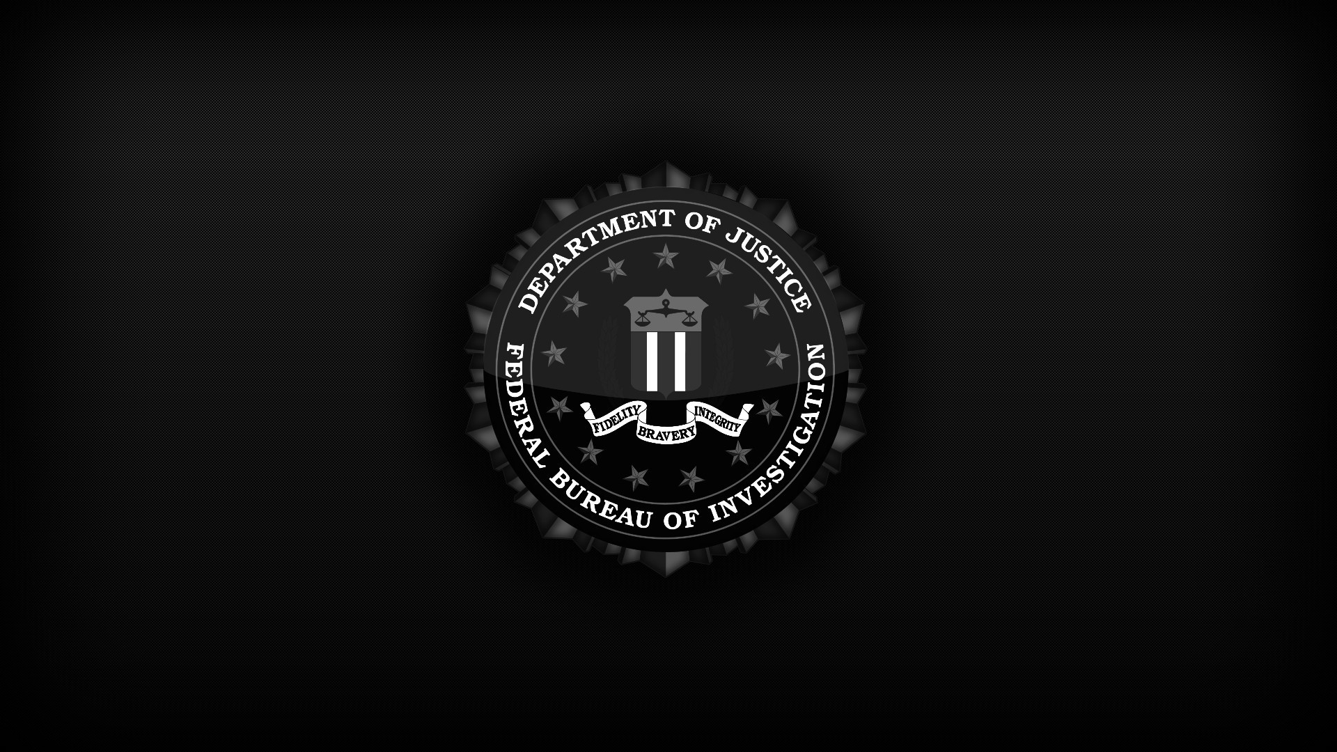 Обои черный, логотип, fbi, фбр, black, logo, the fbi разрешение 1920x1080 Загрузить