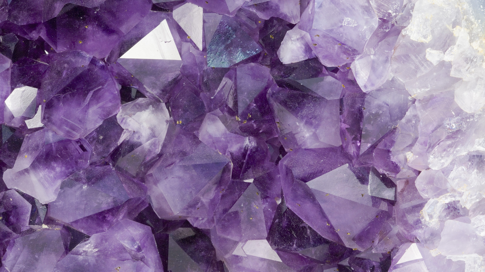 Обои камни, фиолетовый, кристаллы, аметист, stones, purple, crystals, amethyst разрешение 1920x1080 Загрузить