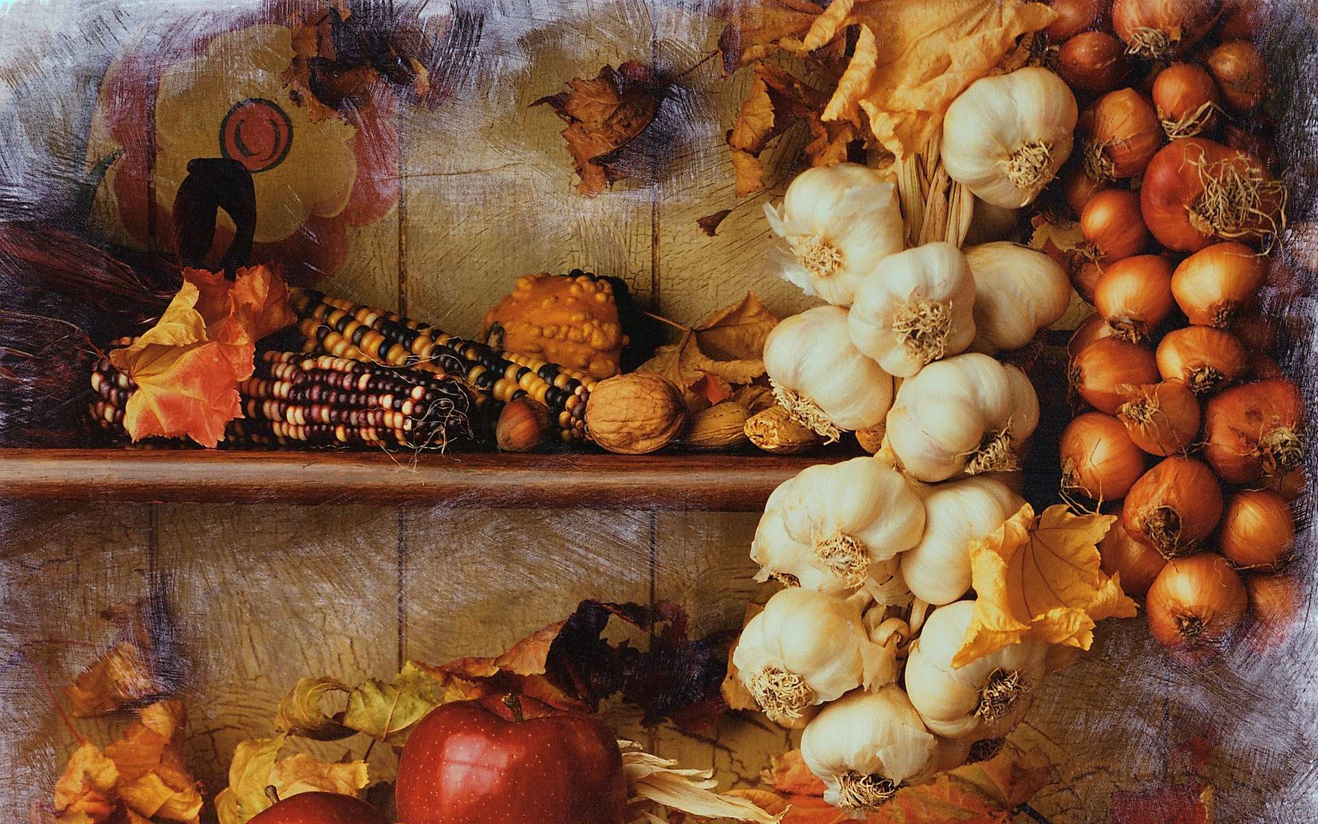 Autumn Harvest натюрморт.живопись