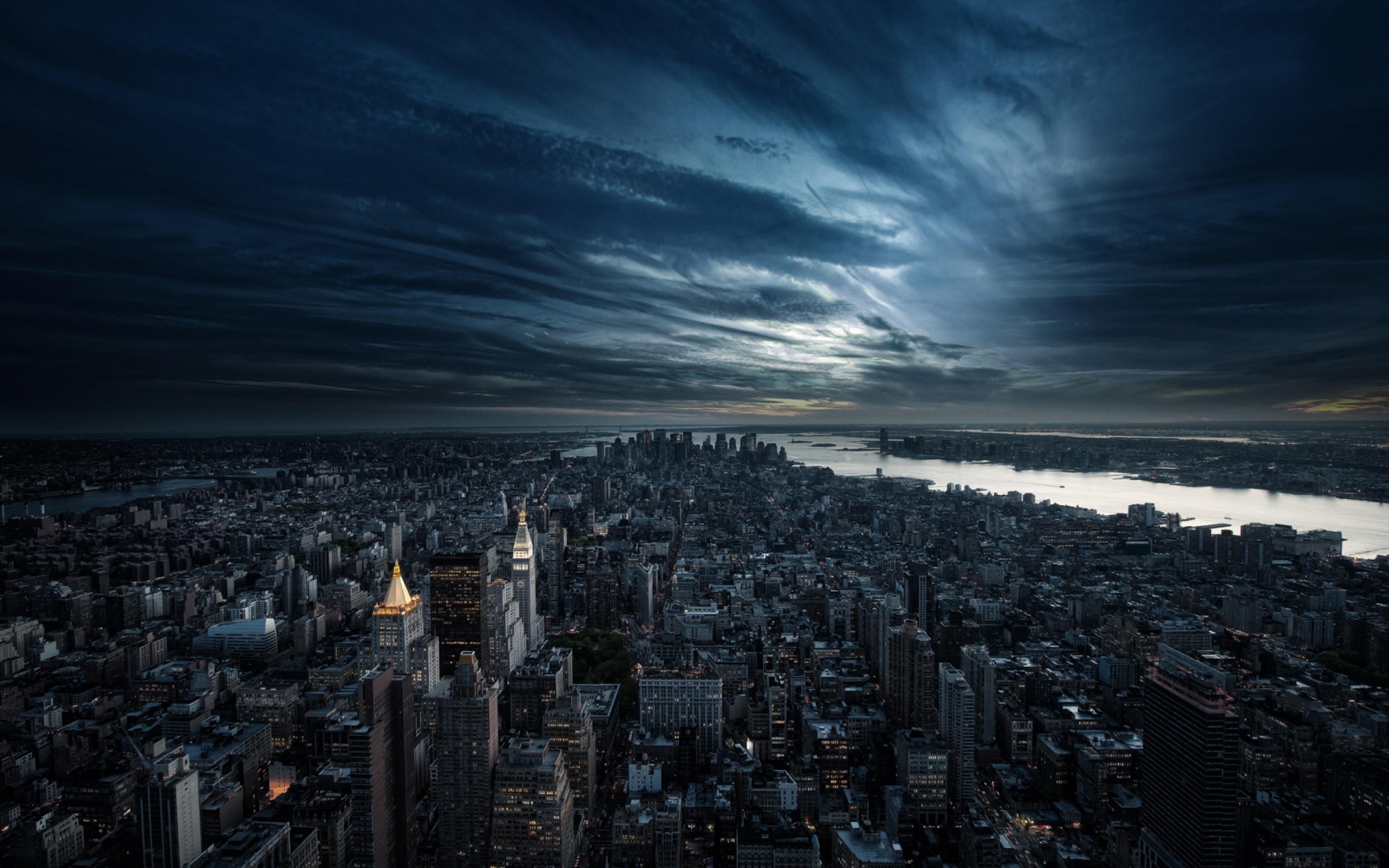 New york what to do. Нью Йорк с высоты небоскреба. Нью Йорк ночь 1920 1080. Тёмный город.